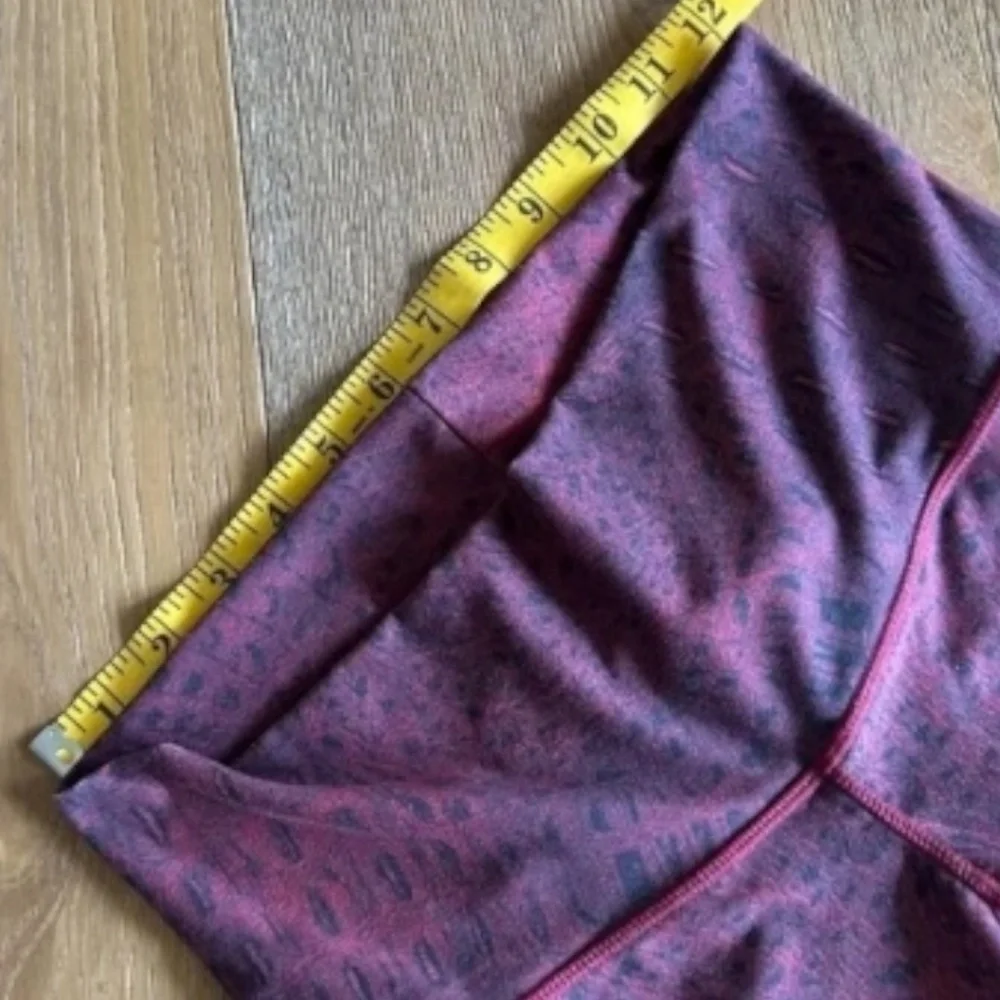 NIYAMA SOL Vintage Oxblood Leggings | Maroon Black | M